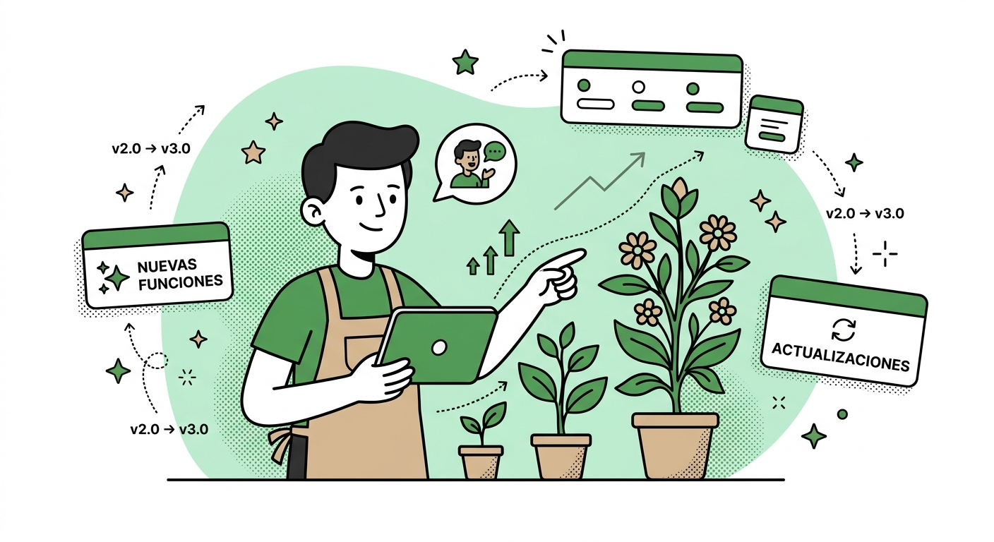 Mejoras continuas - Oxalis evoluciona contigo