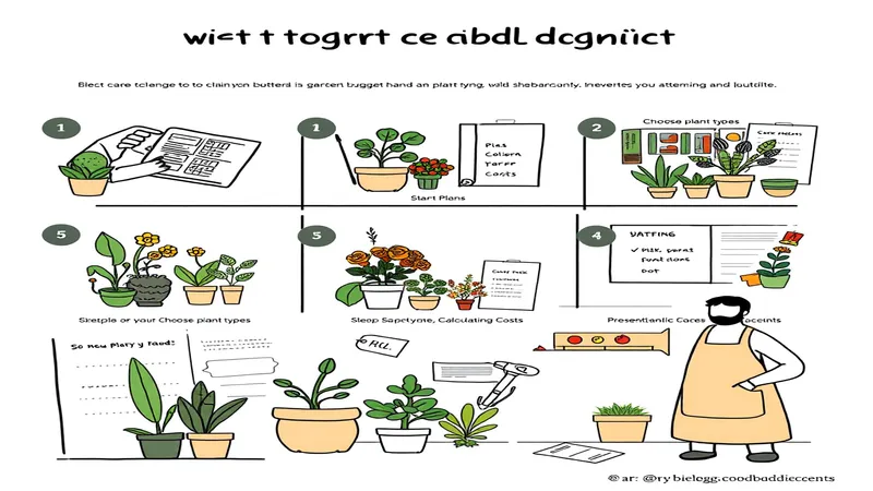 Proceso Paso a Paso: Elaborando tu Presupuesto de Jardinería Atractivo