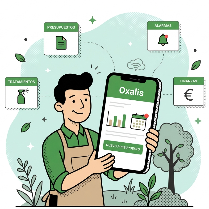 Gestiona tu sitio con Oxalis